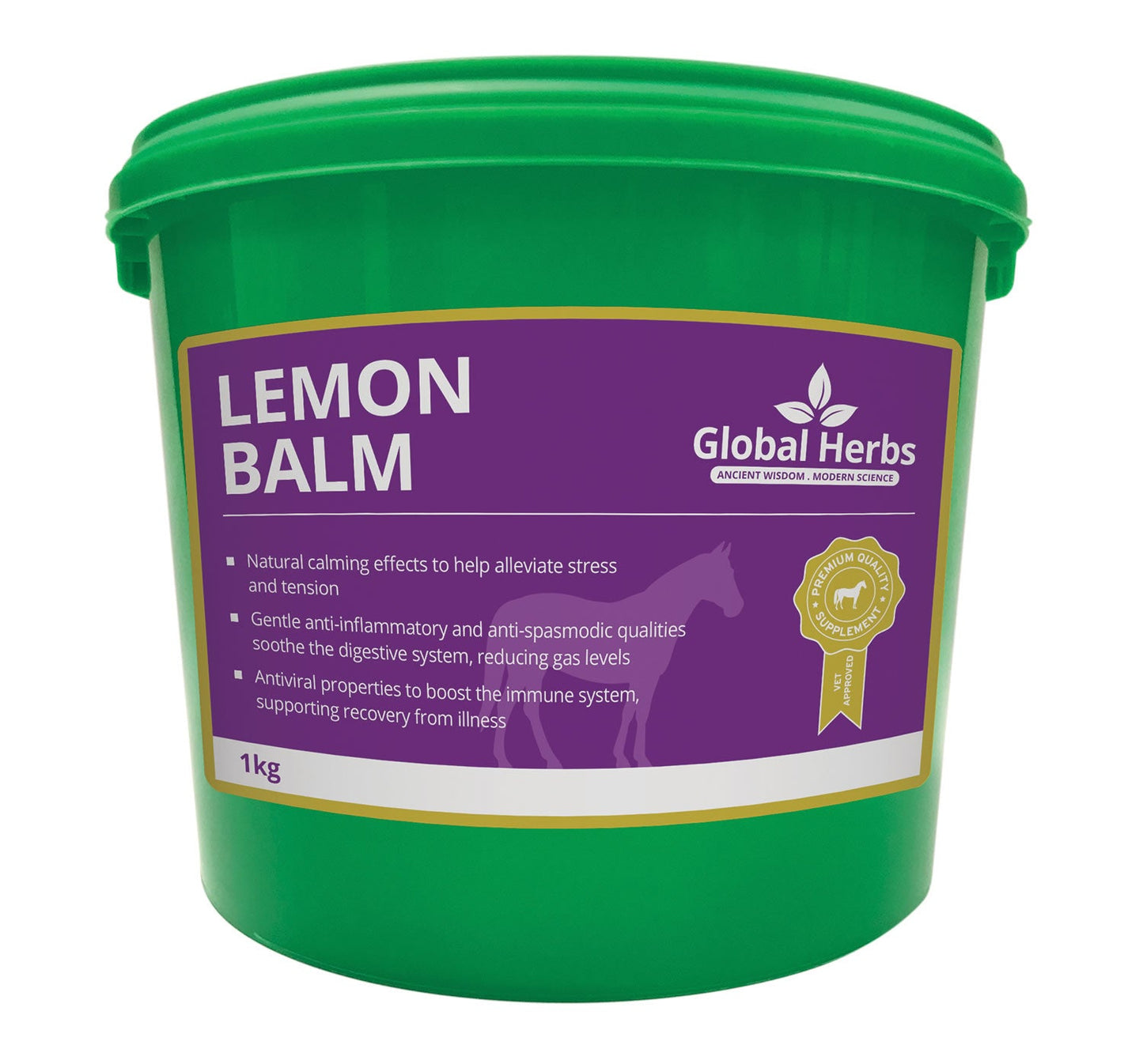 GLOBAL HERBS LEMON BALM 1 KG
