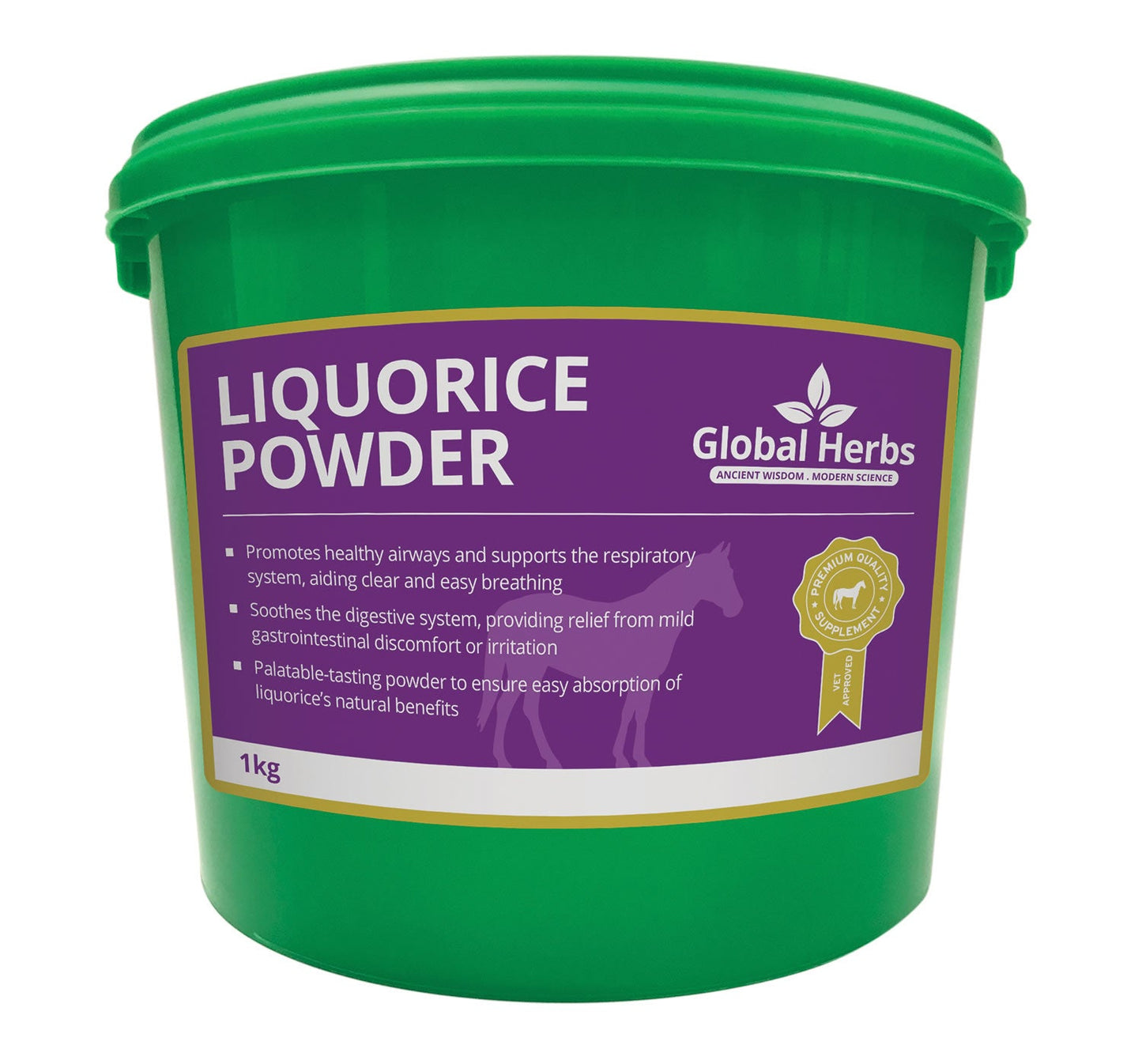 GLOBAL HERBS LIQUORICE POWDER 1 KG