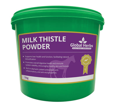 GLOBAL HERBS MILK THISTLE POWDER 1 KG