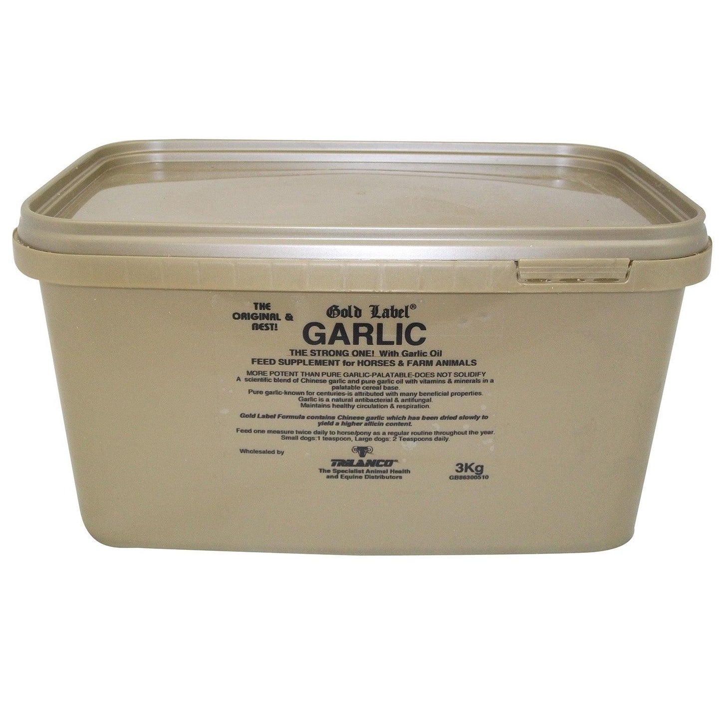 Gold Label Garlic Powder 3Kg - Ormskirk Pets