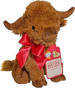 Good Boy Gift Highland Cow Large 10" Plush Toy