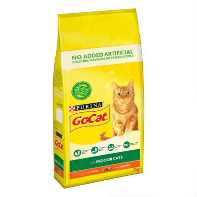 Go-Cat Indoor Chicken & Veg 2kg - Ormskirk Pets