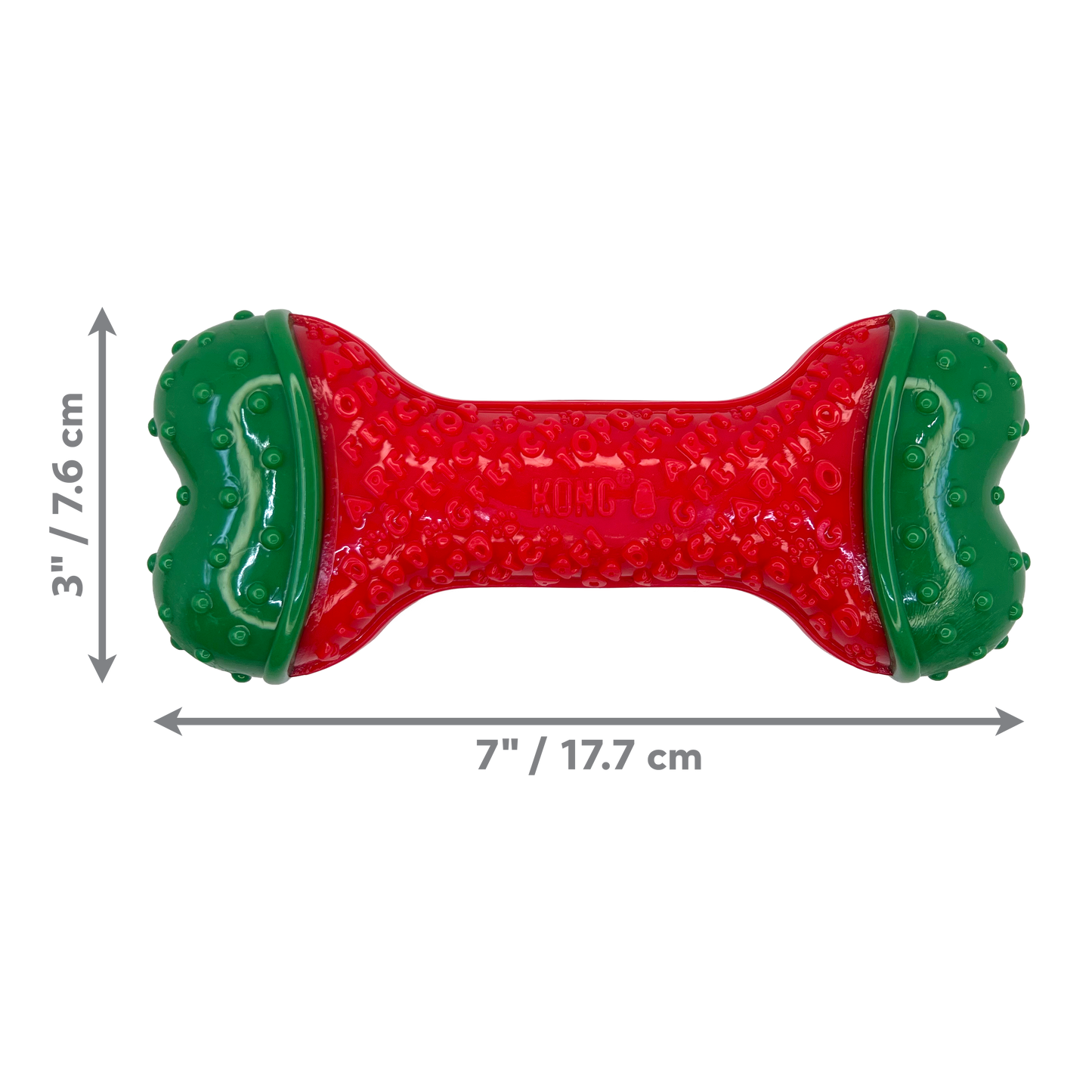 KONG Holiday CoreStrength Bone Medium