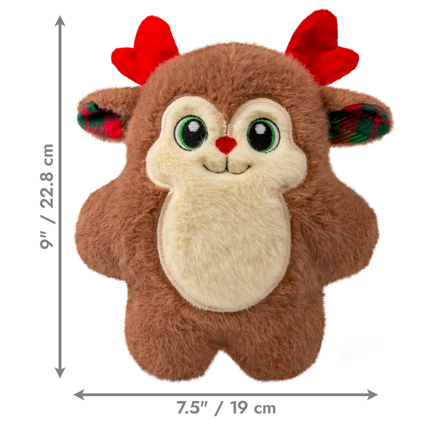 KONG Holiday Snuzzles Reindeer Medium