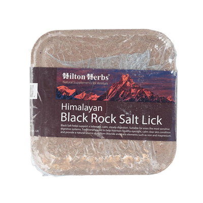 Hilton Herbs Himalayan Black Rock Salt Lick 1Kg - Ormskirk Pets