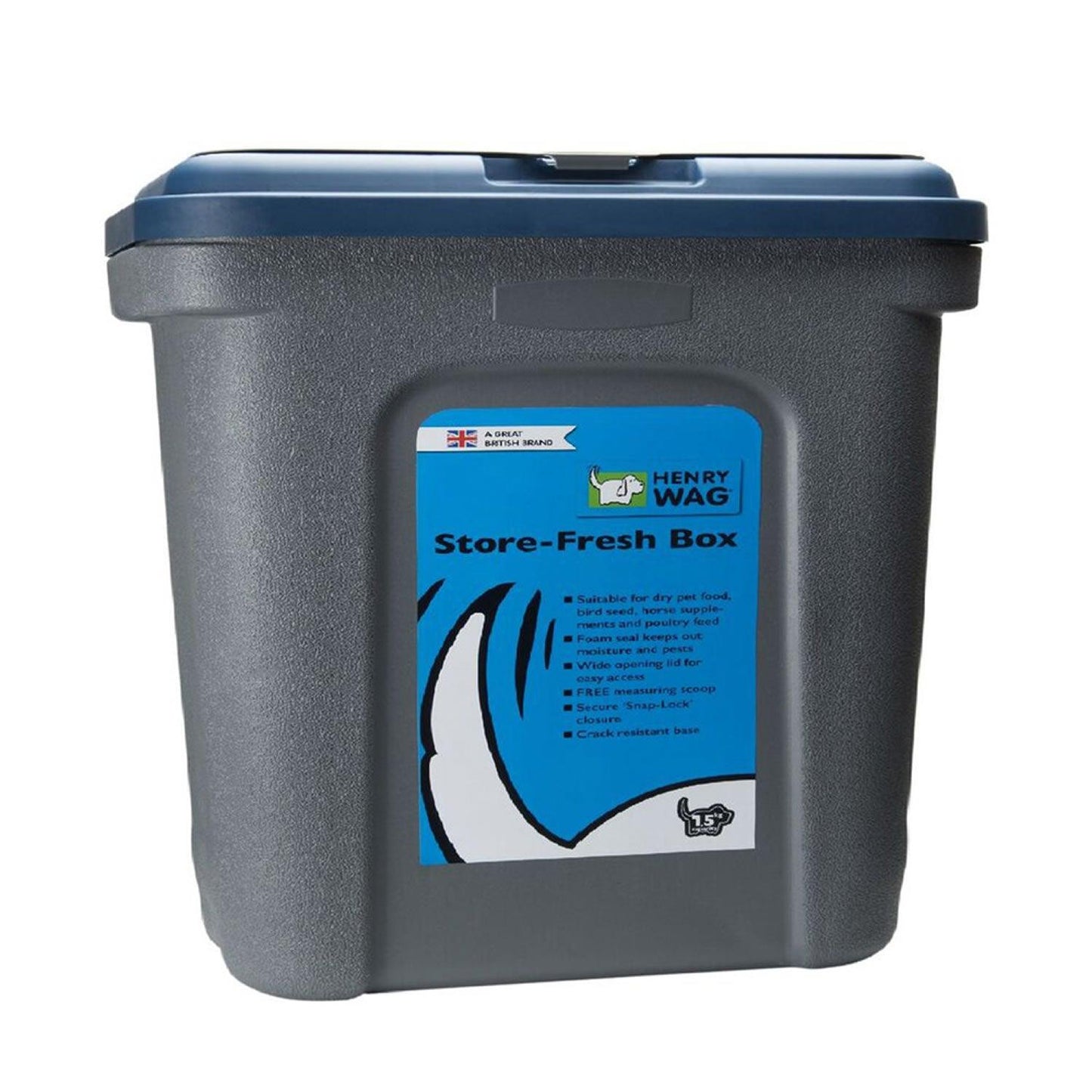 Henry Wag Store Fresh 7.5 Kg Blue/Grey - Ormskirk Pets