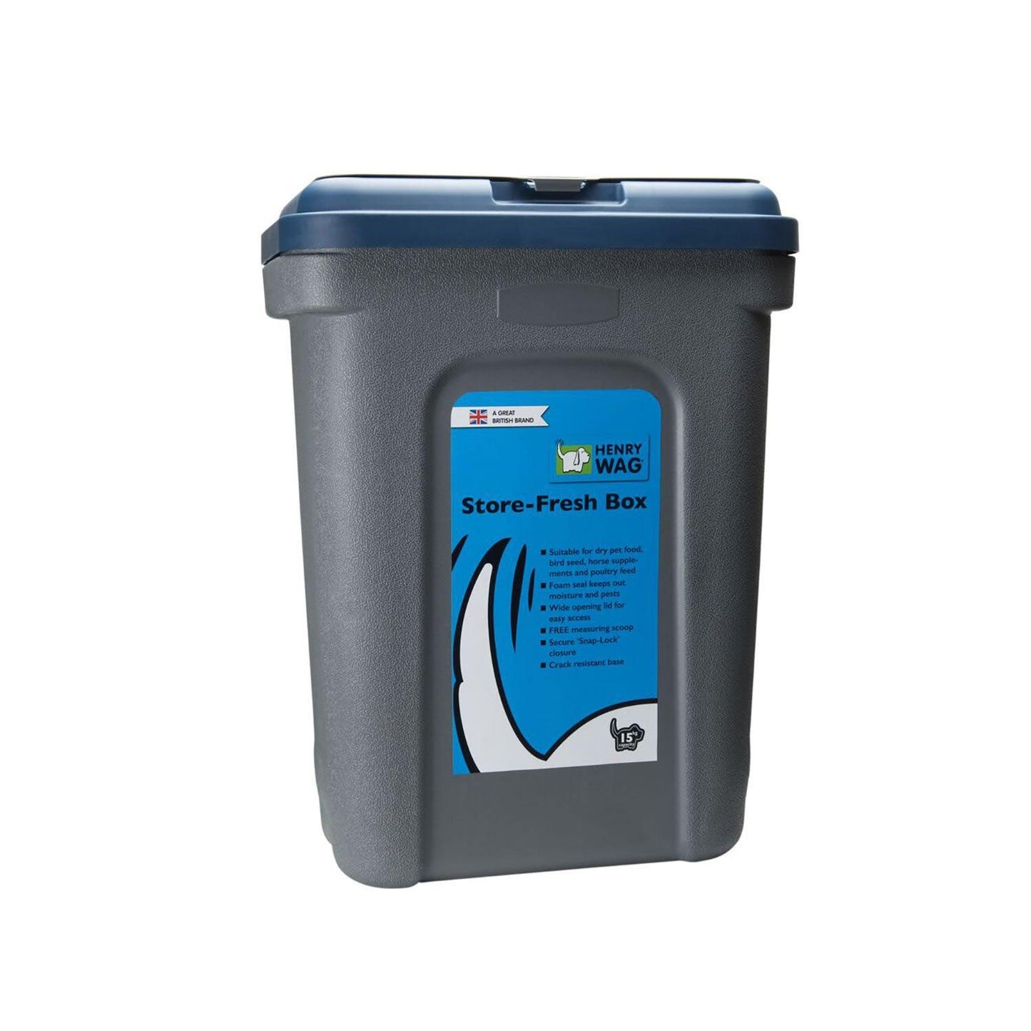 Henry Wag Store Fresh 15 Kg Blue/Grey - Ormskirk Pets