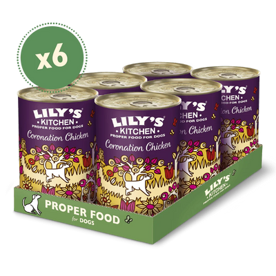 Lily's Kitchen Dog Coronation Chicken 400g x 6 - Ormskirk Pets