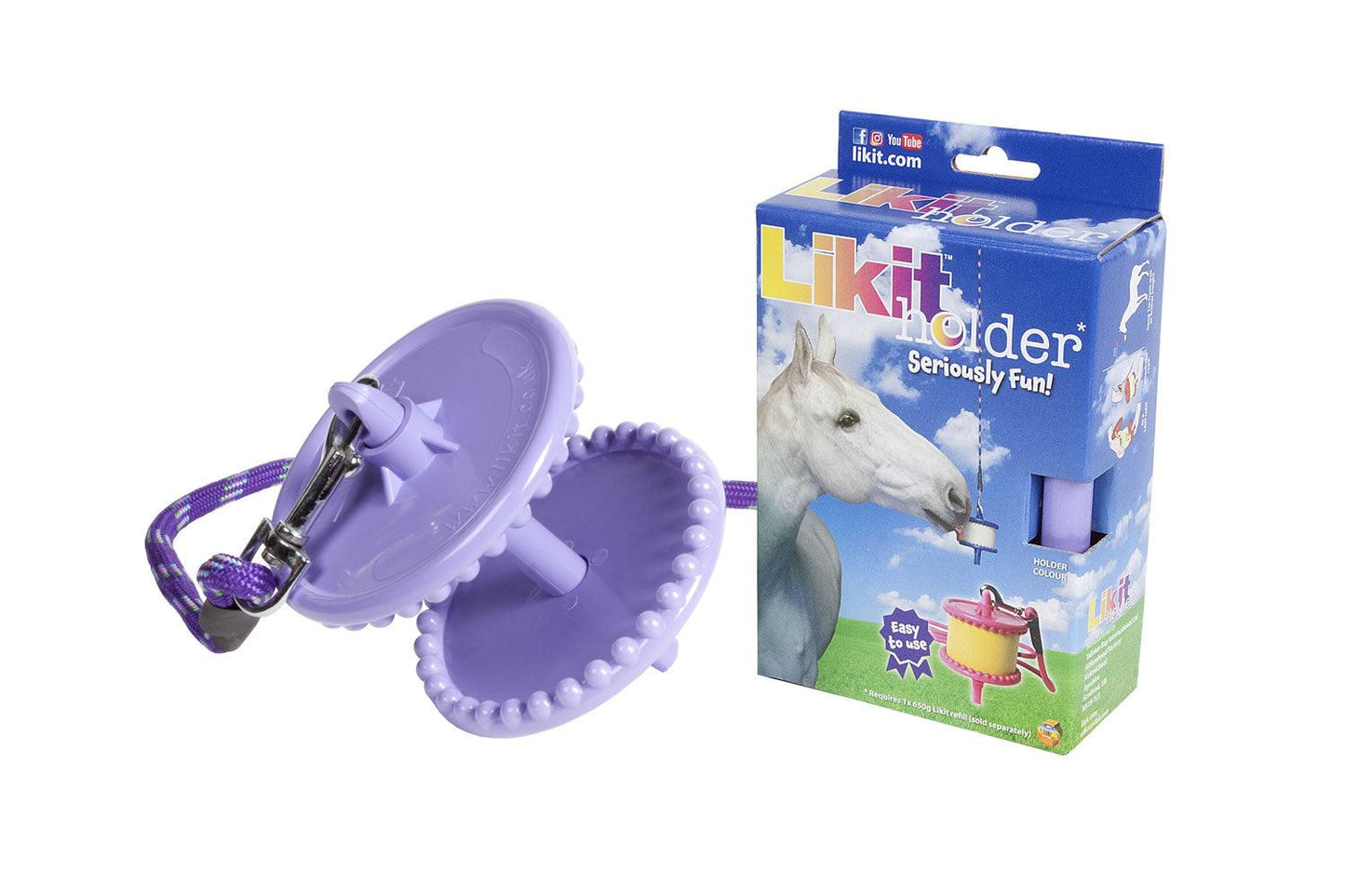 Likit Holder Purple - Ormskirk Pets