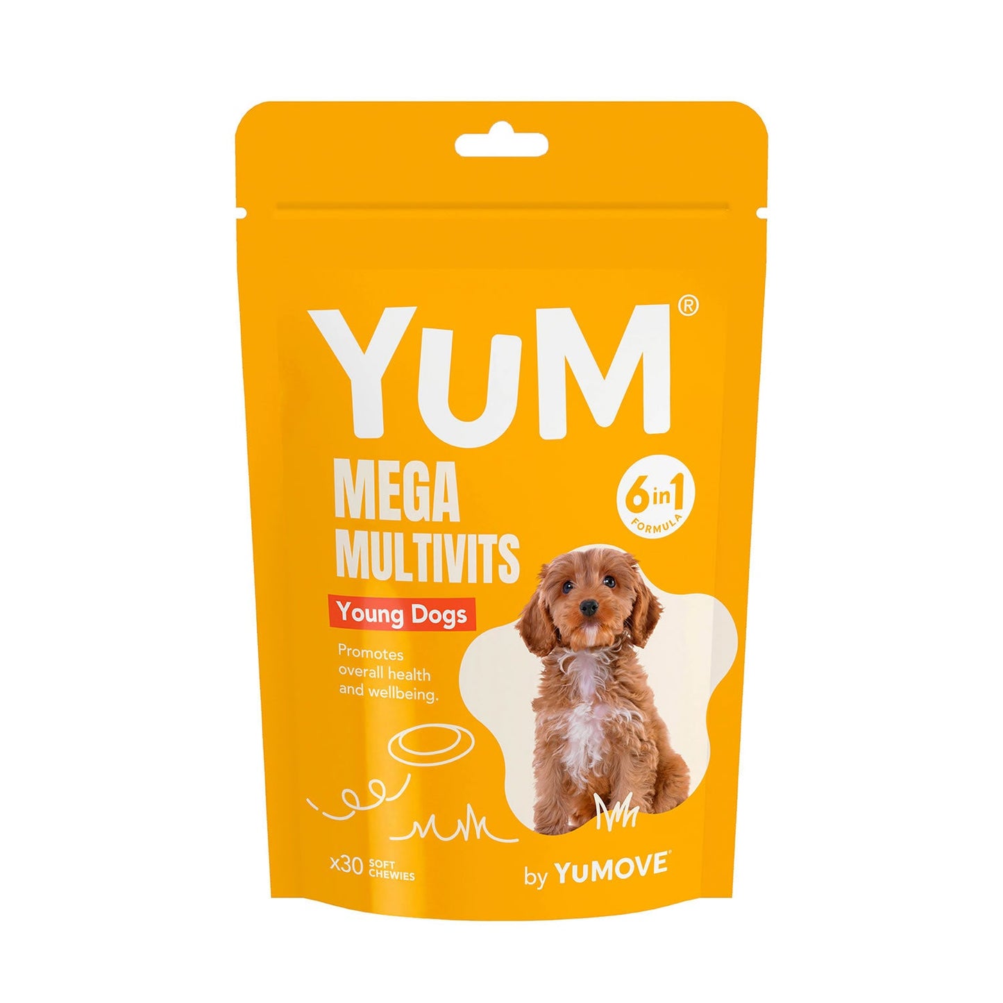 YUMOVE YUM MULTIVITS YOUNG DOG 30 BITES