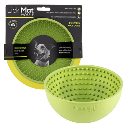 Lickimat Wobble Green - Ormskirk Pets