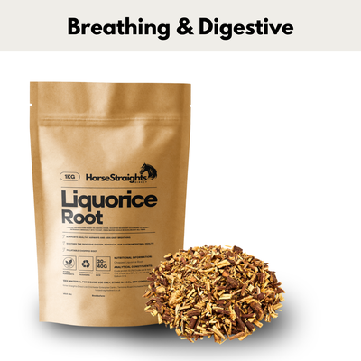 Horse Straights Direct Liquorice Root Chopped 1kg