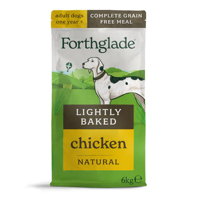 Forthglade Chicken Lightly Baked Natural Dry Dog Food, 6kg