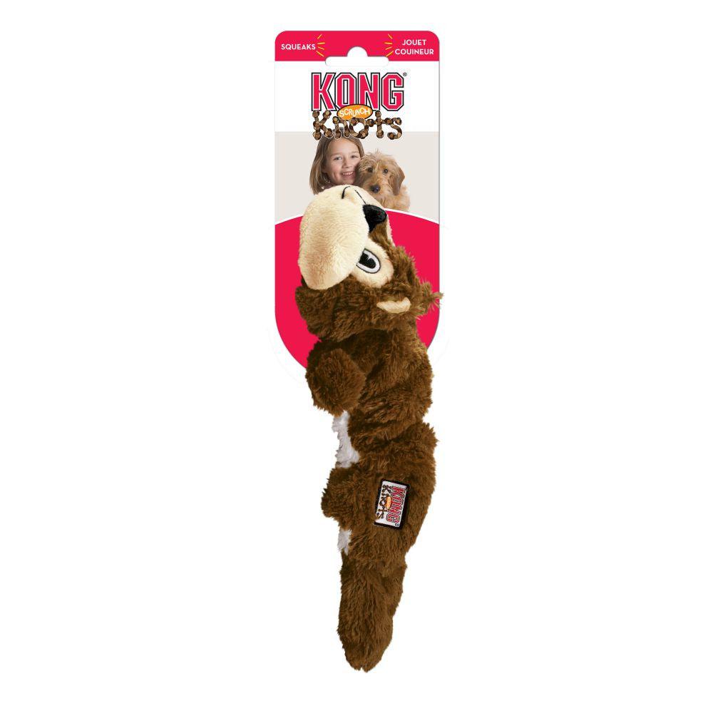 KONG Scrunch Knots Squirrel - Ormskirk Pets