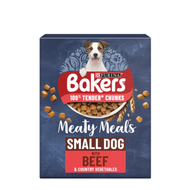 Bakers Meaty Meals Small Dog Beef 1kg - Ormskirk Pets