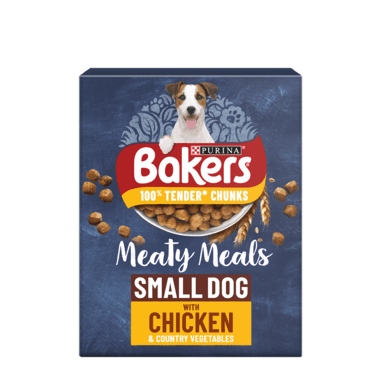 Bakers Meaty Meals Small Dog Food Chicken 1Kg - Ormskirk Pets