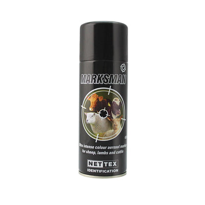 Nettex Marksman 12x400ml Black - Ormskirk Pets