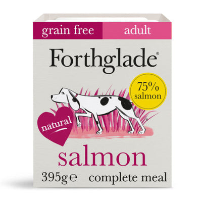 Forthglade Complete Grain free Adult Salmon & Veg 395g x 18