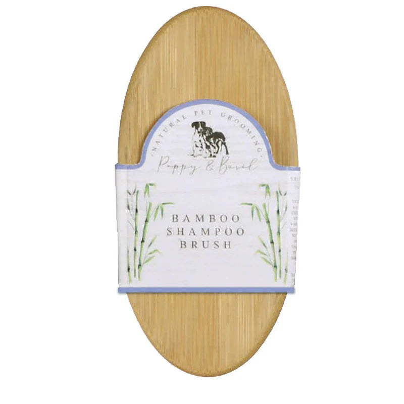 Poppy & Basil Luxury Bamboo Wet Shampoo Brush