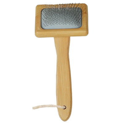 Poppy & Basil Luxury Bamboo Slicker Brush