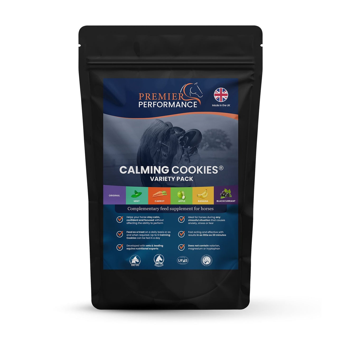 Premier Performance Calming Cookies Variety 12 Pack
