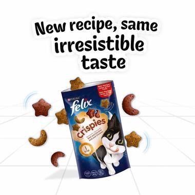 Felix Crispies Cat Treat Beef and Chicken 180G - Ormskirk Pets