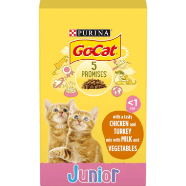 Go-Cat Junior Chicken, Milk & Veg Dry Cat Food 750g - Ormskirk Pets