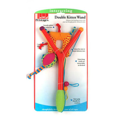 Petstages Double Kitten Wand