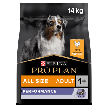 Pro Plan Dog All Sizes Adult Performance With Optipower Chicken Dry Food 14Kg - Ormskirk Pets