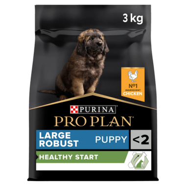 Pro Plan Dog Large Puppy Robust With Optistart Chicken Dry Food 3Kg - Ormskirk Pets
