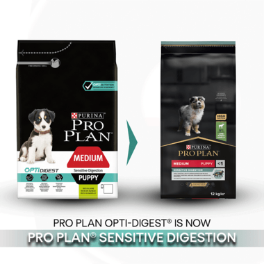 Pro Plan Dog Medium Puppy Sensitive Digestion With Optidigest Rich In Lamb Dry Food 3Kg - Ormskirk Pets