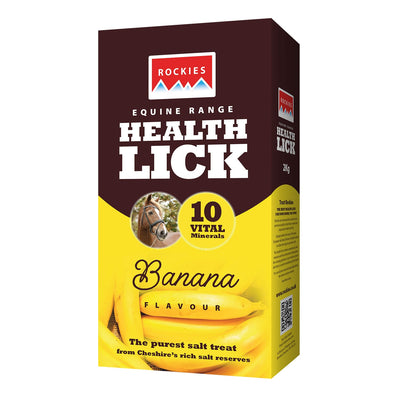 ROCKIES HEALTH LICK BANANA 2 KG x 10