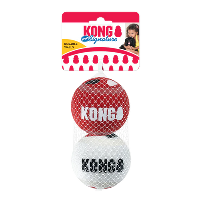 Kong Signature Sport Balls 2 Pack Large
