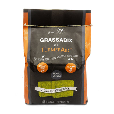 SILVERMOOR GRASSABIX WITH TURMERAID 1 KG X TWIN PACK