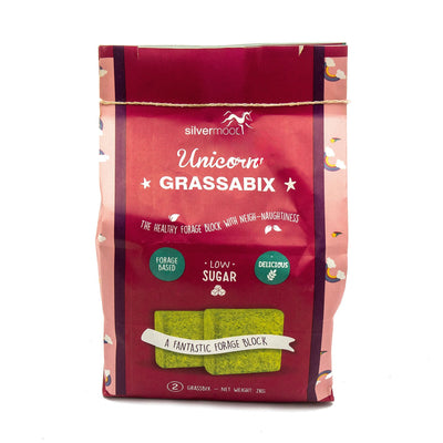 SILVERMOOR UNICORN GRASSABIX 1 KG X TWIN PACK