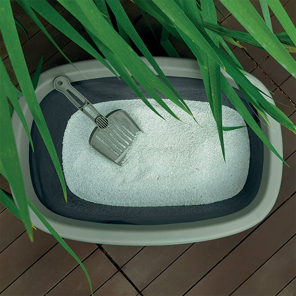 Stefanplast Sprint 20 Open Litter Tray Grey