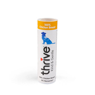 Thrive Dog Treats 100% Chicken Breast 25g - Single Tube