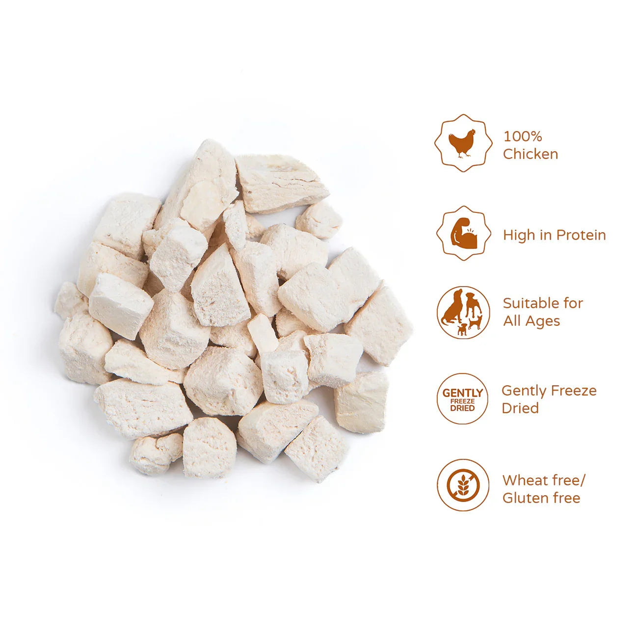 Thrive Dog Treats 100% Chicken Breast 25g - Single Tube