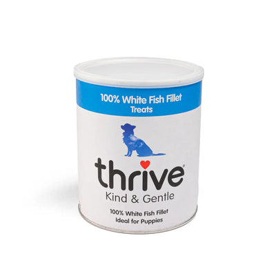 Thrive Kind & Gentle Dog Treats White Fish Maxi Tube 110G