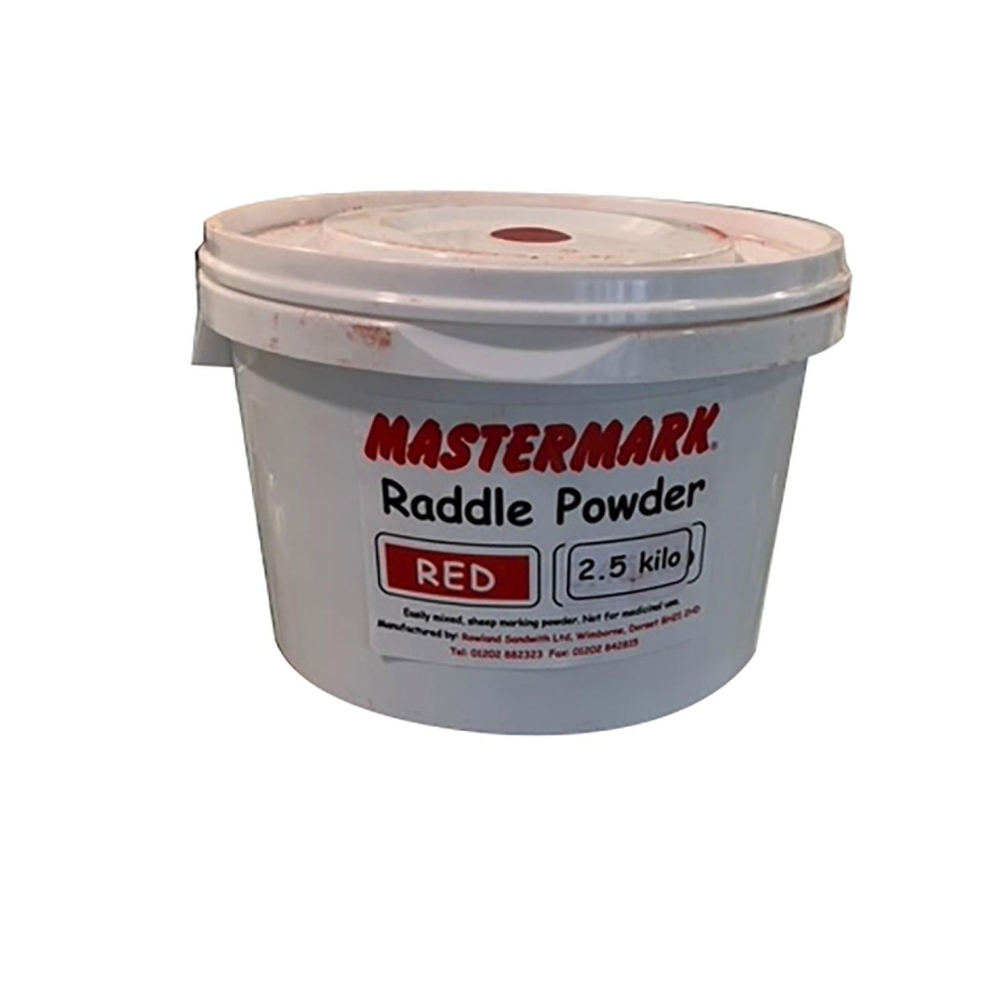 Mastermark Raddle Powder Red x 2.5kg - Ormskirk Pets
