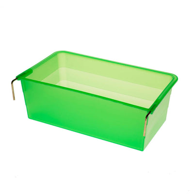 Eton Plastic Hook On Rectangle Cup Green 1400ml - Ormskirk Pets