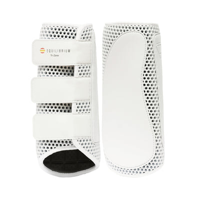 Equilibrium Tri-Zone Impact Sports Boots White Hind Large