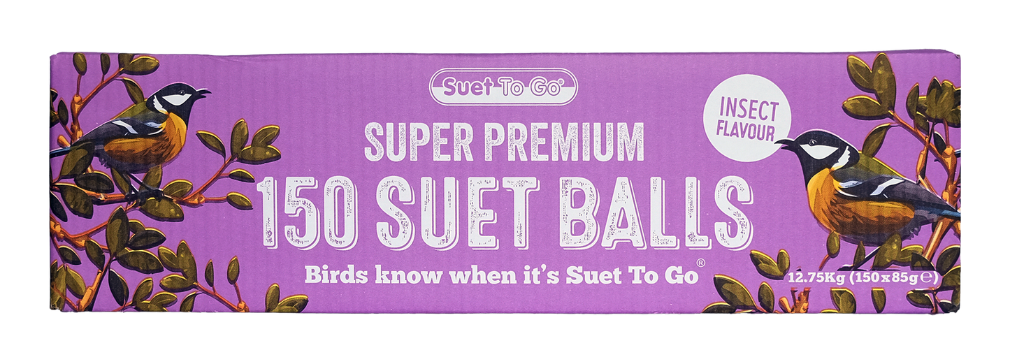 Suet To Go Insect 150 Balls Box 150's