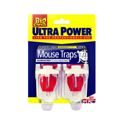 The Big Cheese Ultra Power Mouse Trap Twin Pack - Ormskirk Pets