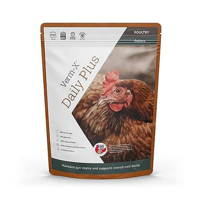 VERM-X DAILY PLUS FOR POULTRY,DUCKS & FOWL 1.5 KG