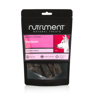 Nutriment Venison Gourmet Sausages 150g