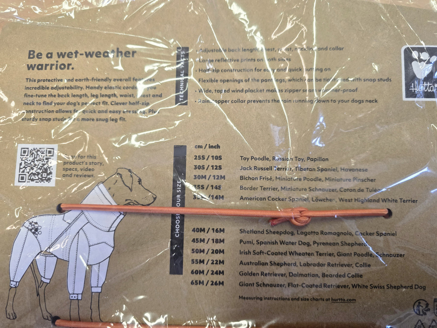 Hurtta Mudventure Overall ECO Cinnamon