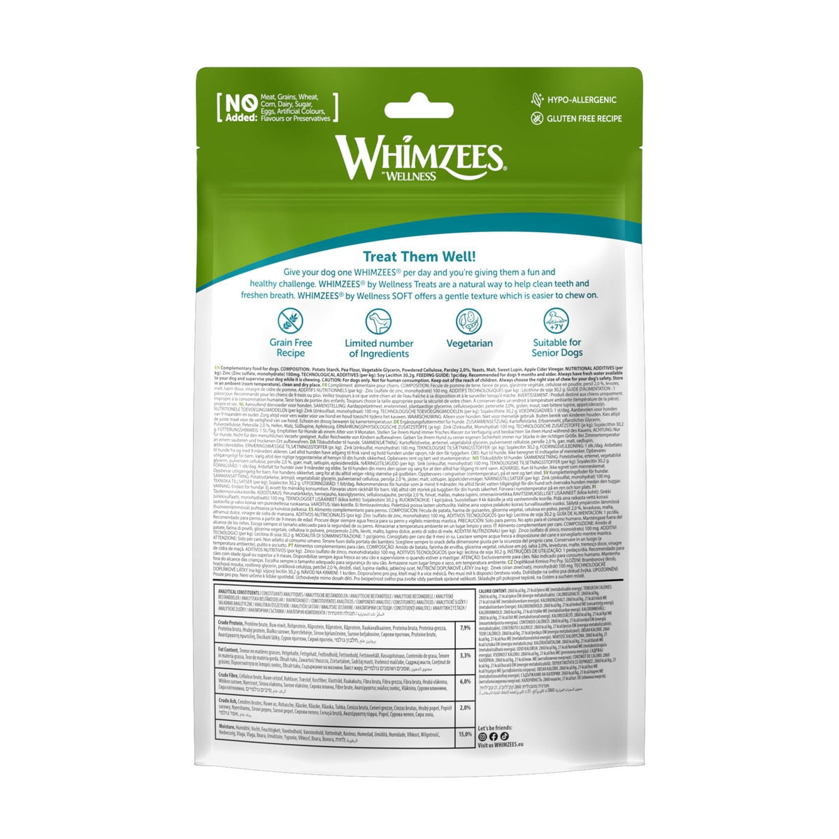 Whimzees Soft Value Bag Extra Small 56pc