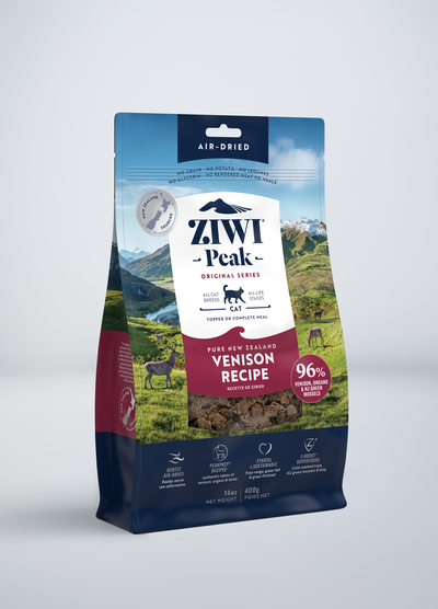 Ziwipeak Daily Cat Air Dried Cuisine Pouch Venison 400g