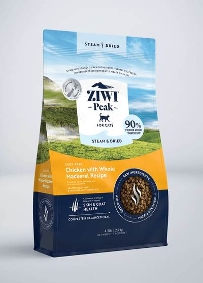 Ziwipeak Cat Steam & Dried Chicken Pouch